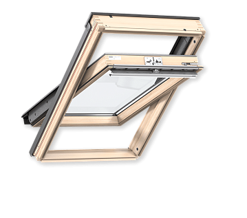 Купить Мансардное окно VELUX Комфорт плюс GLL PK08 1061 94х140см ручка сверху / двухкамерный энергоэффективный стеклопакет - изображение 1